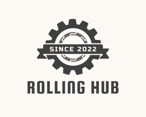 Industrial Mechanic Gear logo design