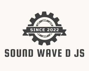 Industrial Mechanic Gear logo design