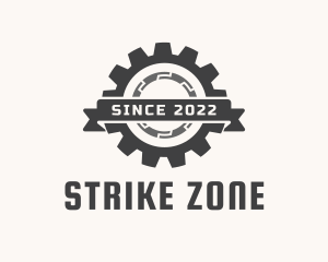 Industrial Mechanic Gear logo design