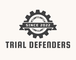 Industrial Mechanic Gear logo design