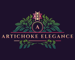 Elegant Floral Decor logo design