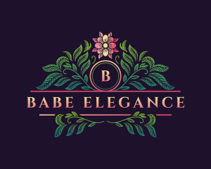 Elegant Floral Decor logo design