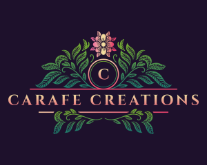 Elegant Floral Decor logo design