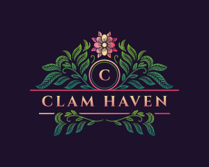 Elegant Floral Decor logo design