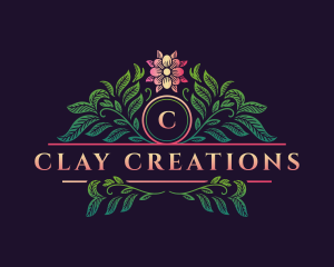 Elegant Floral Decor logo design