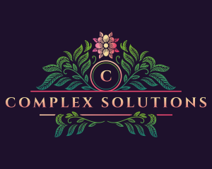 Elegant Floral Decor logo design