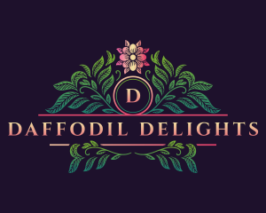 Elegant Floral Decor logo design