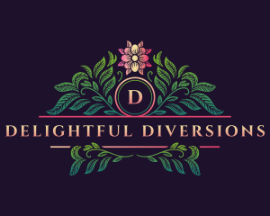 Elegant Floral Decor logo design