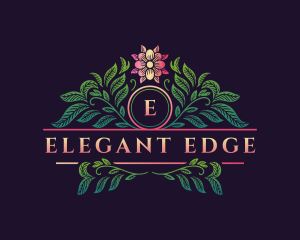 Elegant Floral Decor logo design