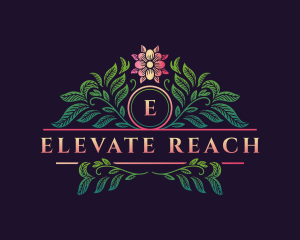 Elegant Floral Decor logo design