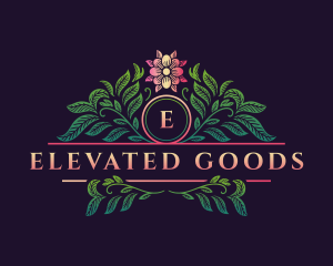 Elegant Floral Decor logo design