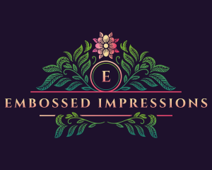 Elegant Floral Decor logo design