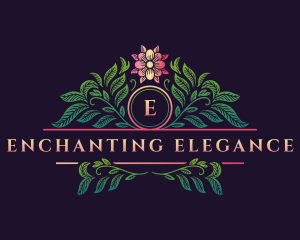 Elegant Floral Decor logo design