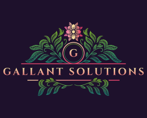 Elegant Floral Decor logo design