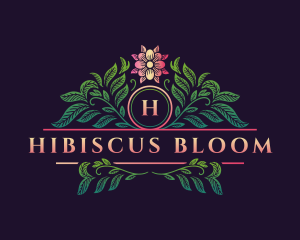 Elegant Floral Decor logo design