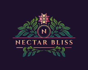 Elegant Floral Decor logo design