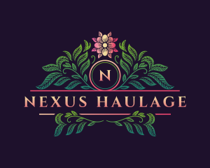 Elegant Floral Decor logo design