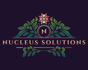 Elegant Floral Decor logo design