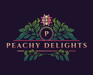 Elegant Floral Decor logo design