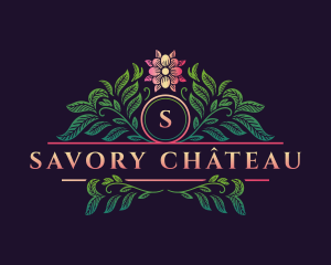 Elegant Floral Decor logo design