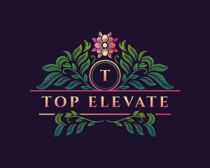 Elegant Floral Decor logo design