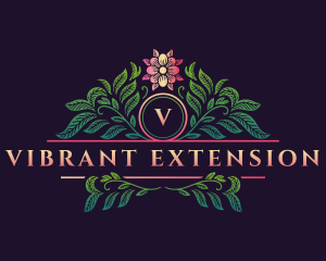 Elegant Floral Decor logo design