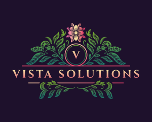 Elegant Floral Decor logo design