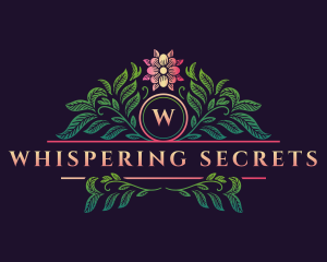 Elegant Floral Decor logo design