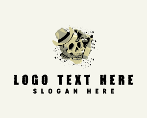 Skull Alcohol Drink logo