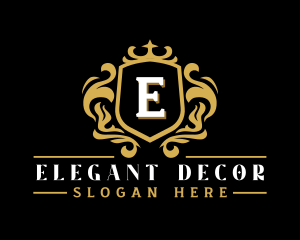 Elegant Royal Crest logo design