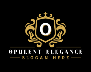 Elegant Royal Crest logo design