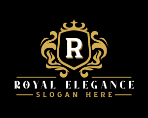 Elegant Royal Crest logo design