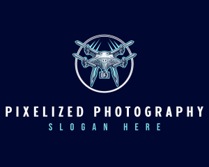 Aerial Surveillance Drone logo design