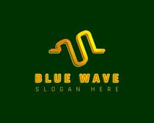 Creative Business Wave logo design