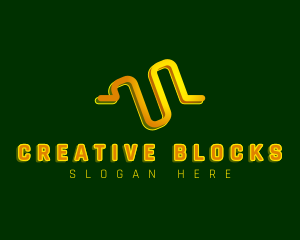 Creative Business Wave logo design