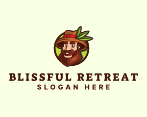 Farmer Explore Beard Guy logo