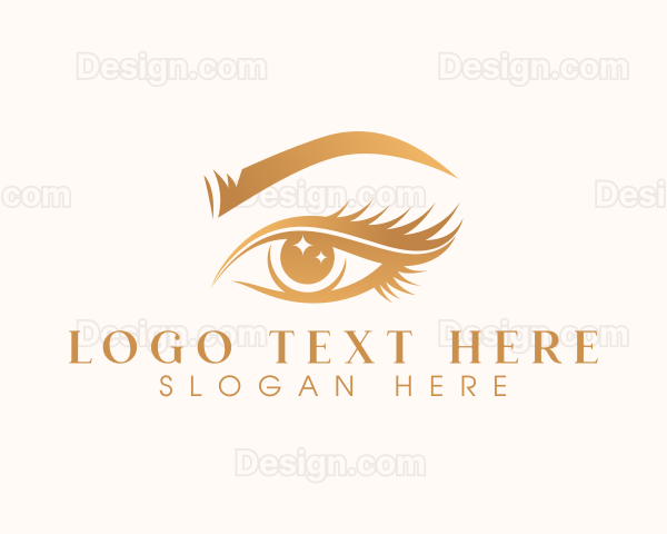 Beauty Feminine Eyelashes Logo