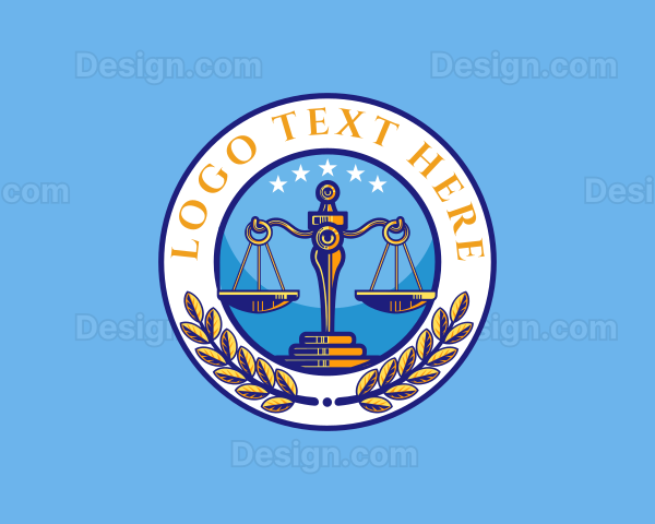 Attorney Law Scales Logo