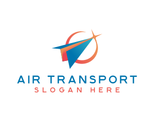 Travel Plane Fly logo design