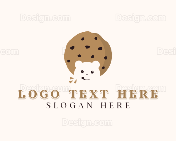 Cookie Bear Dessert Logo