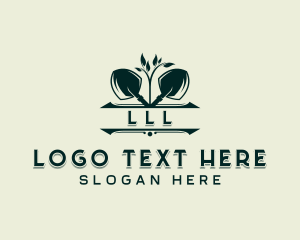 Garden Shovel Landscaping logo design