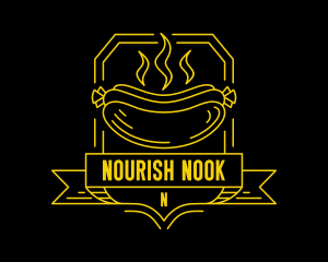 Diner Sausage Meal logo
