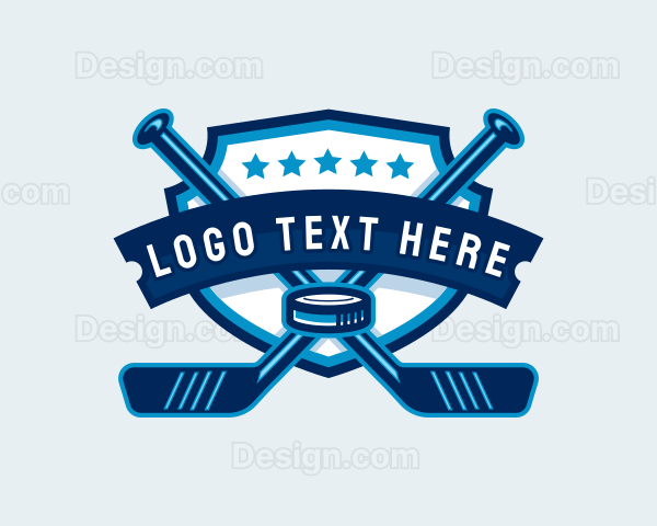 Hockey Tournament Sports Logo