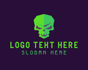 Skull Video Game logo