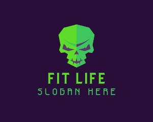 Skull Video Game logo
