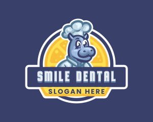 Smiling Hippo Catering logo design