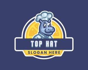 Smiling Hippo Catering logo design