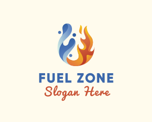 Water Fluid Fire  logo