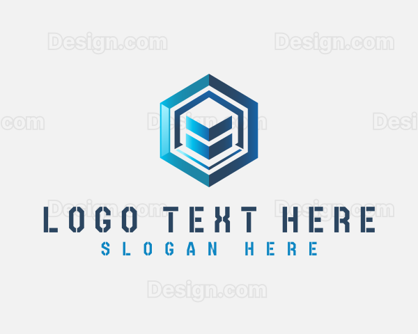 Hexagon Cube Technology Logo