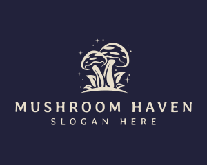 Mushroom Fungi Mycelium logo